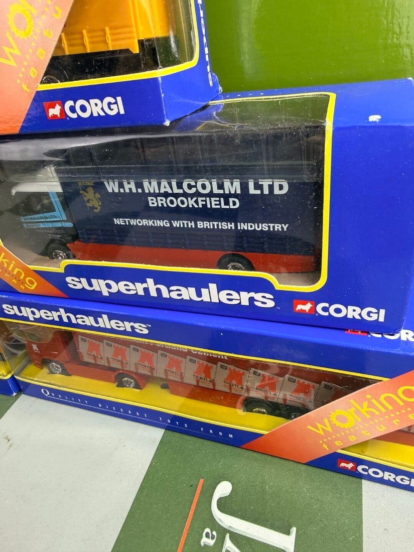 Corgi Collection Of Five Superhaulers 1:50 Scale `Working` Edition Commercial Trucks - 4