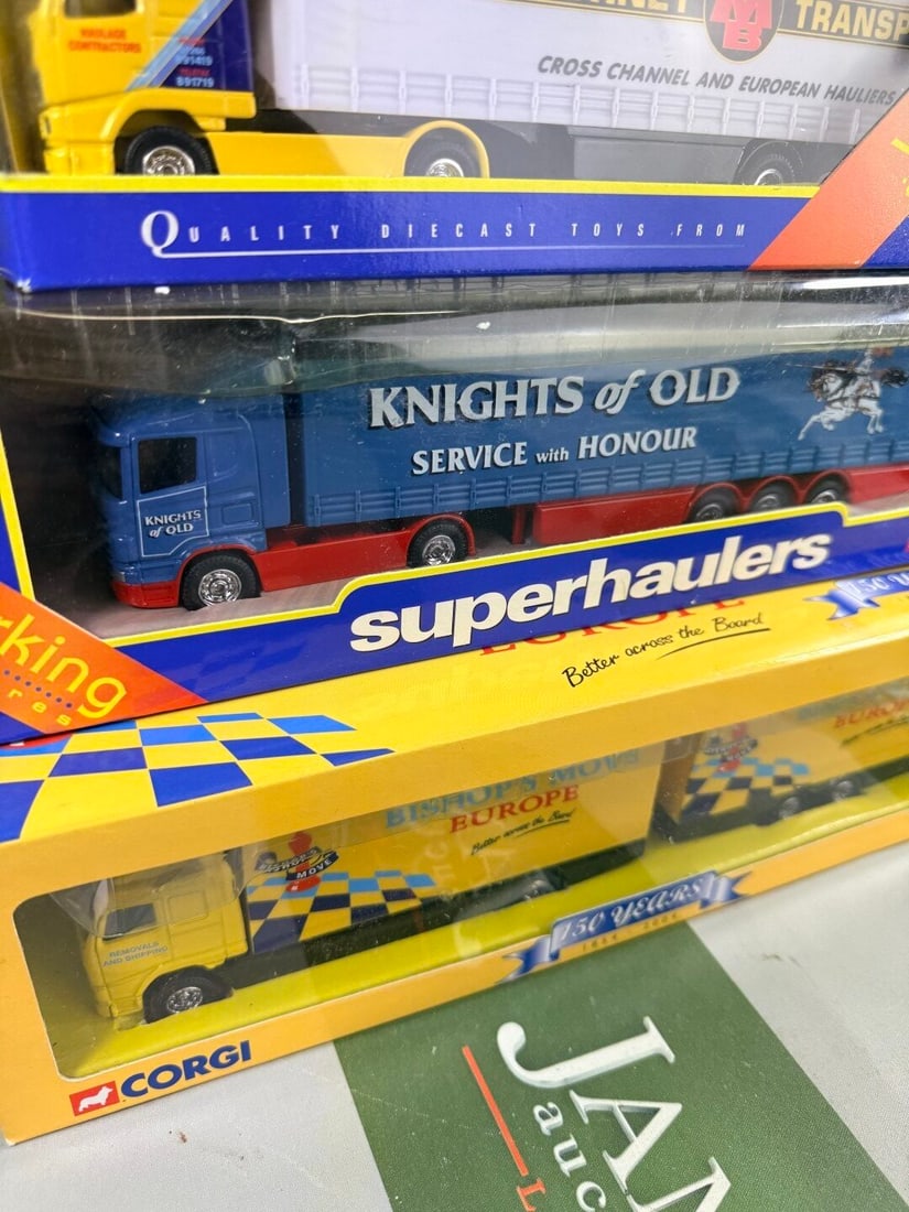 Corgi Collection Of Four Superhaulers 1:50 Scale `Working` Edition Commercial Trucks - 3