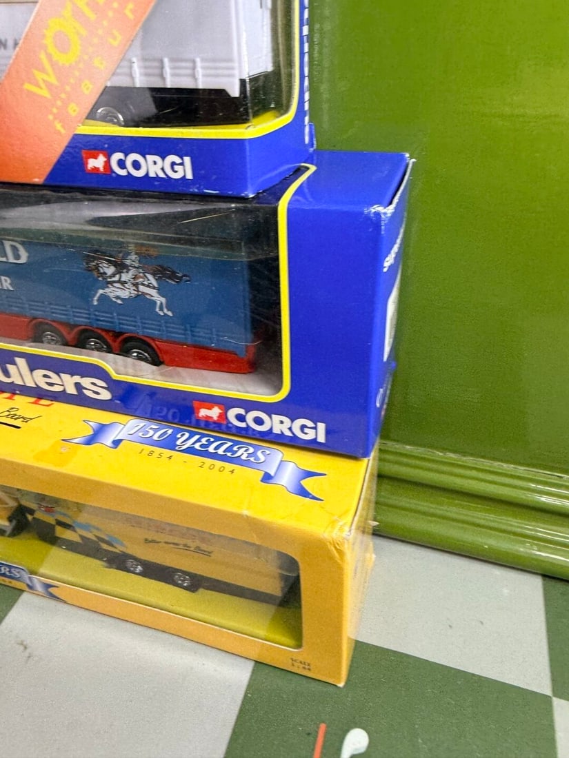 Corgi Collection Of Four Superhaulers 1:50 Scale `Working` Edition Commercial Trucks - 4