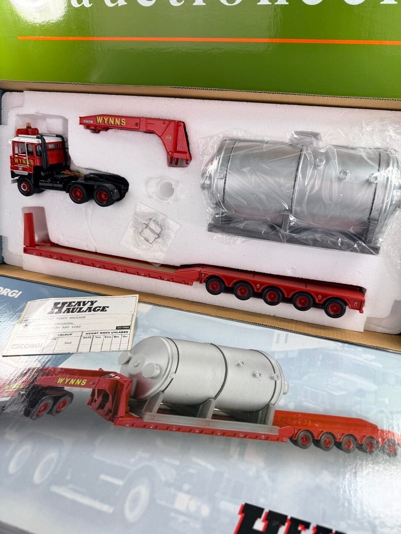 Scammell Crusader King Trailer & Wynns Heavy Haulage Truck 1:50 Scale - 3