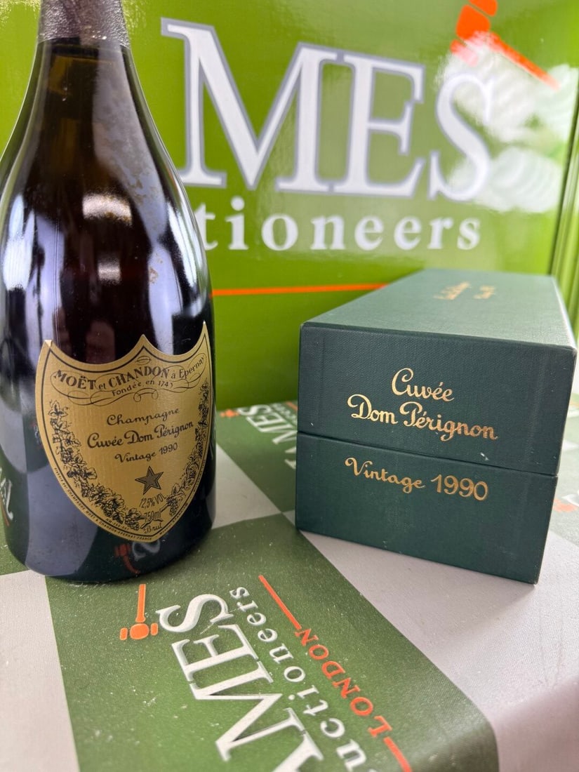Dom Perignon 1990 Vintage Champagne In Case. - 2