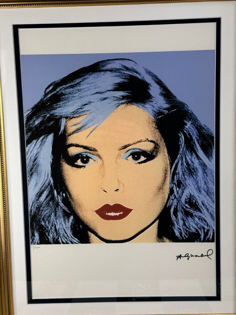 Andy Warhol-(1928-1987) Blondie Numbered Lithograph #25/100 - 2