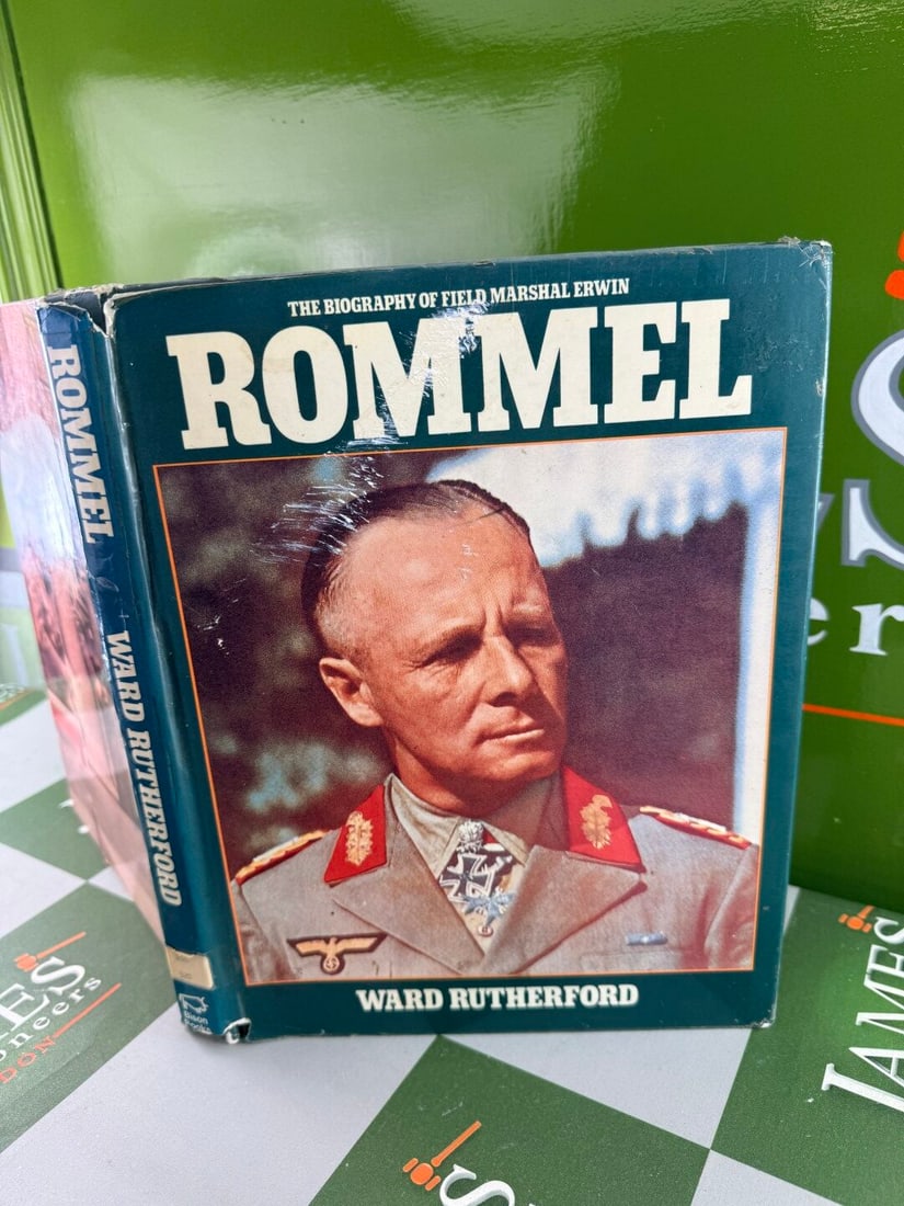 WW II German Army Leader `Rommel` Hardback Pictorial Book - 2