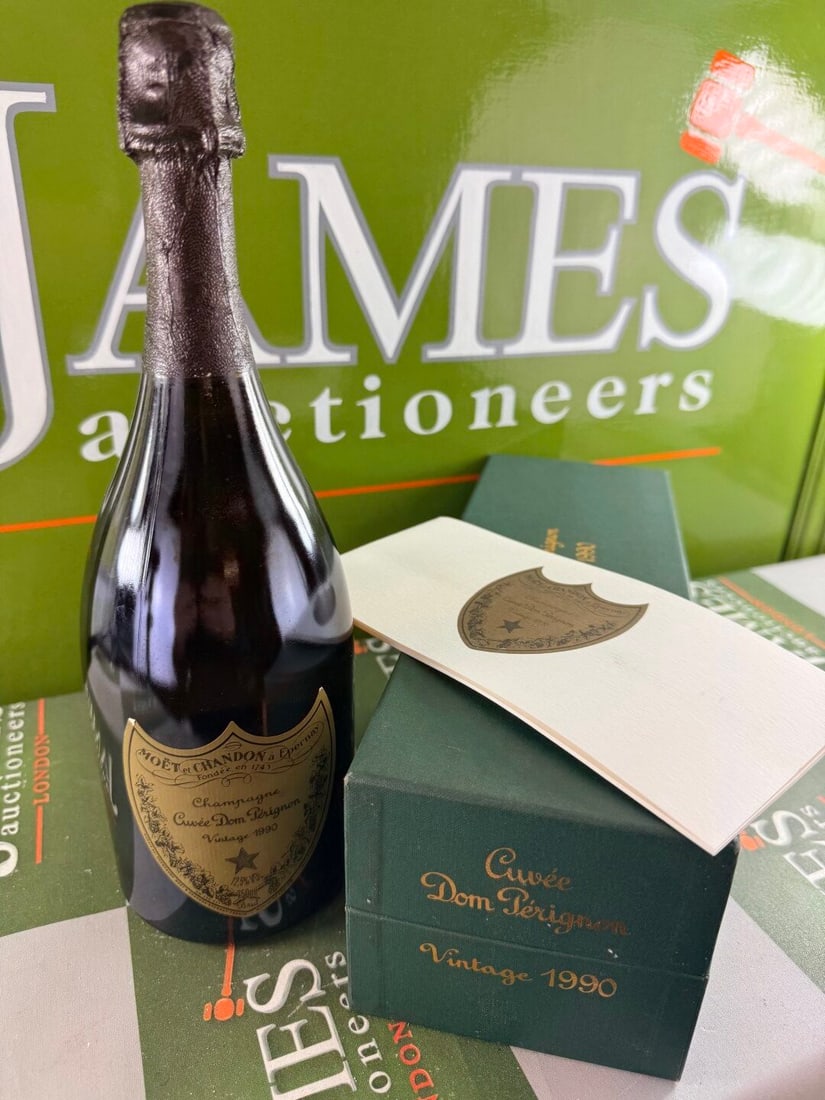 Dom Perignon 1990 Vintage Champagne In Case. - 6