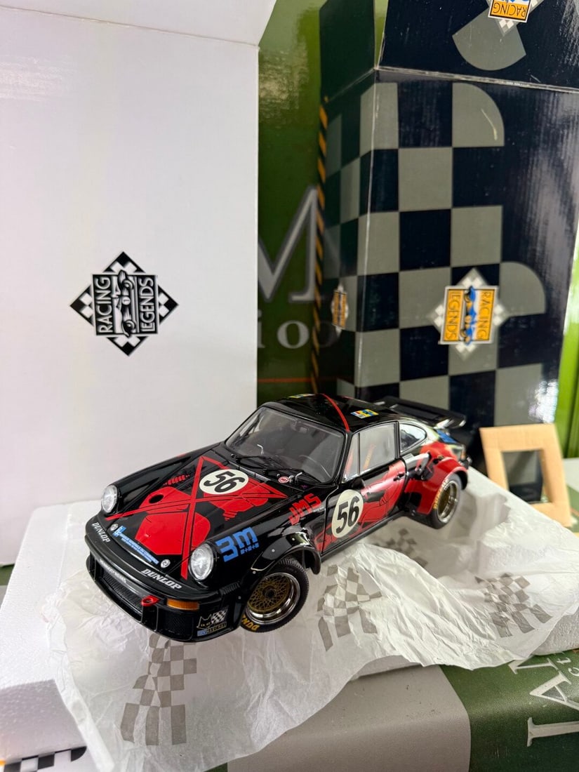 Exoto Racing Legends Porsche 934 RSR RN 56 1977 Le Mans 24 Hours-Rare Example - 2