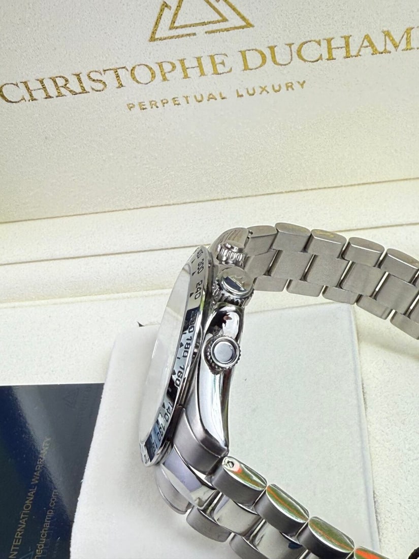 Christophe Duchamp 42mm Chronograph Grand Mont Gents Watch-Rrp GBP 1750, - 4