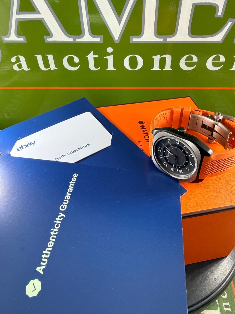 Herms Paris Mens H08 SP1.741a Titanium Edition RRp GBP 6k - 9