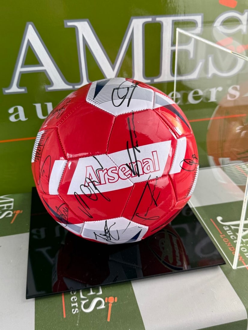 Football Interest-Arsenal Signed Football By Current Squad 2025-2026 - 2