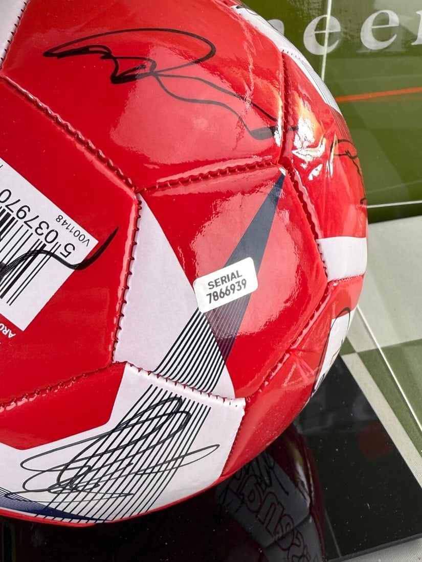 Football Interest-Arsenal Signed Football By Current Squad 2025-2026 - 4