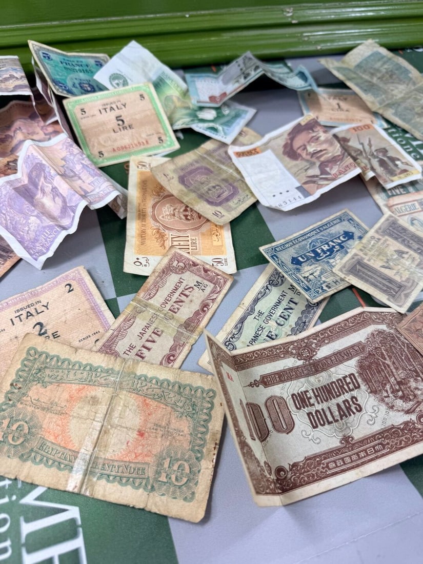 Various Examples of International Currencies In Note Form - 5