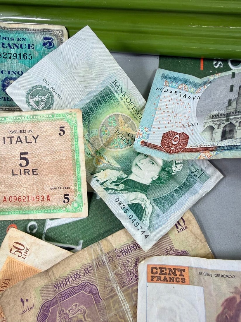 Various Examples of International Currencies In Note Form - 6