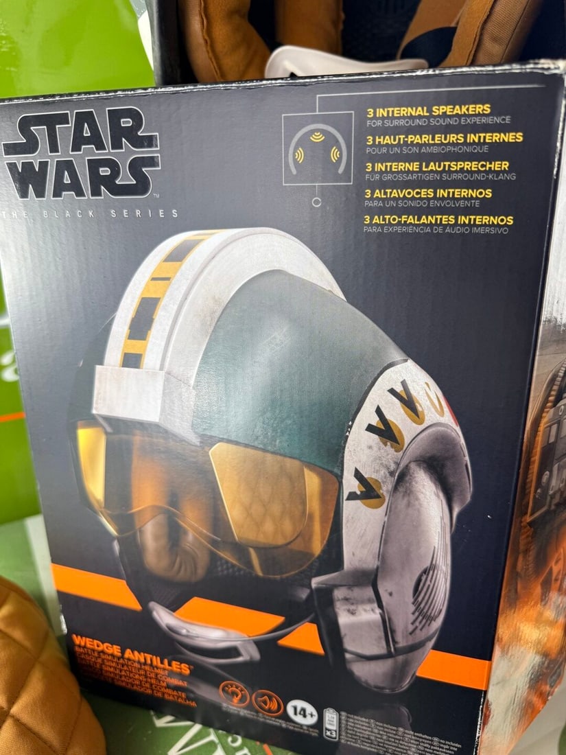 Hasbro Star Wars 1:1 Scale Black Series `Wedge Antilles` Battle Simulation Helmet - 3