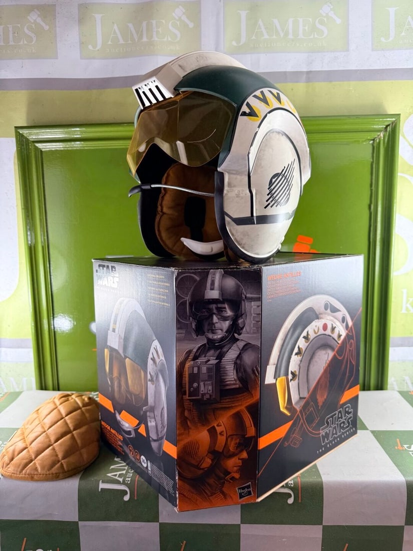 Hasbro Star Wars 1:1 Scale Black Series `Wedge Antilles` Battle Simulation Helmet - 7