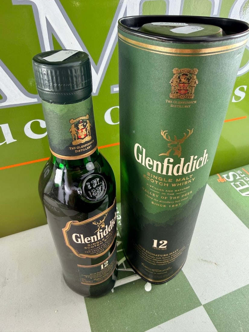 35cl bottle of Glenfiddich 12 year old with tube - 4