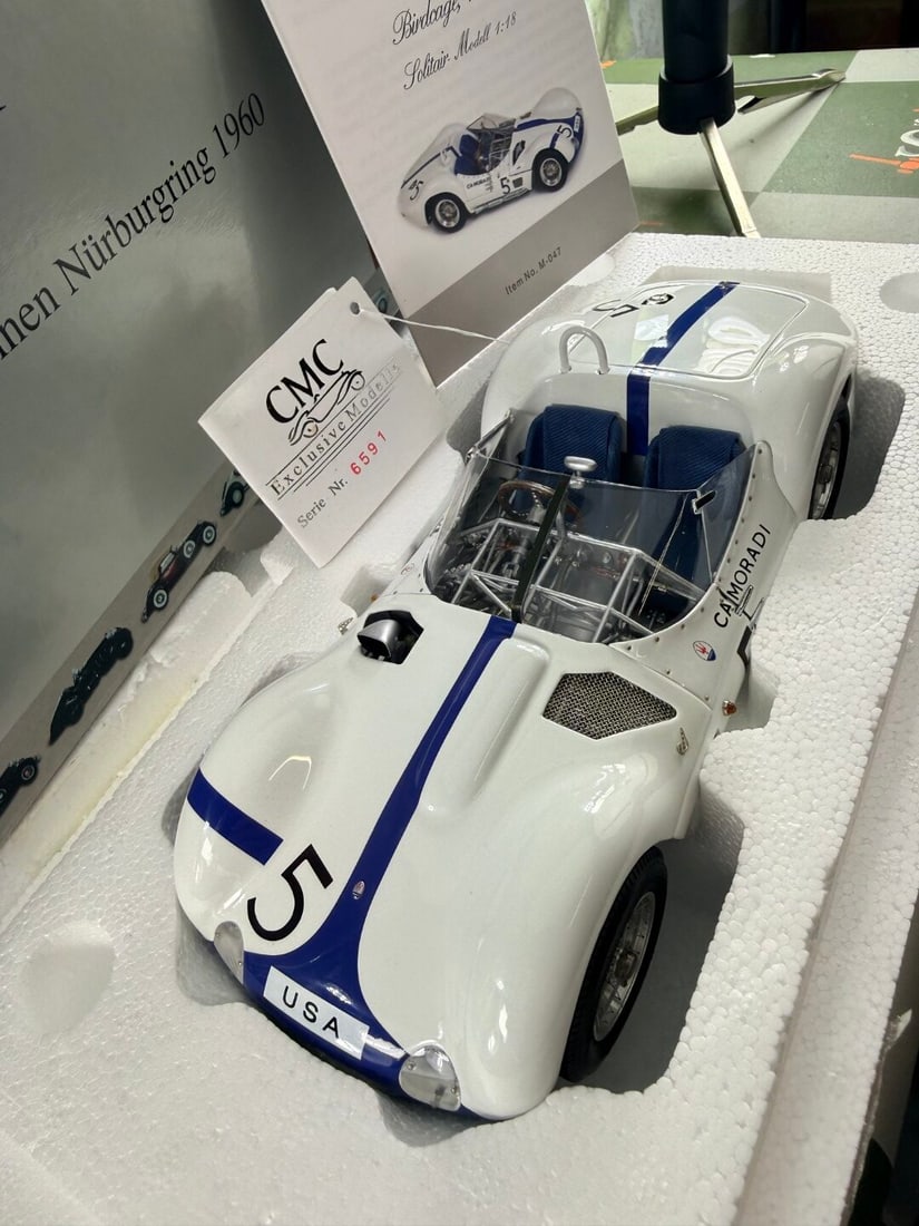 CMC M-047 1:18 Scale Maserati Tipo 61 Birdcage (1960).Mint Example - 10