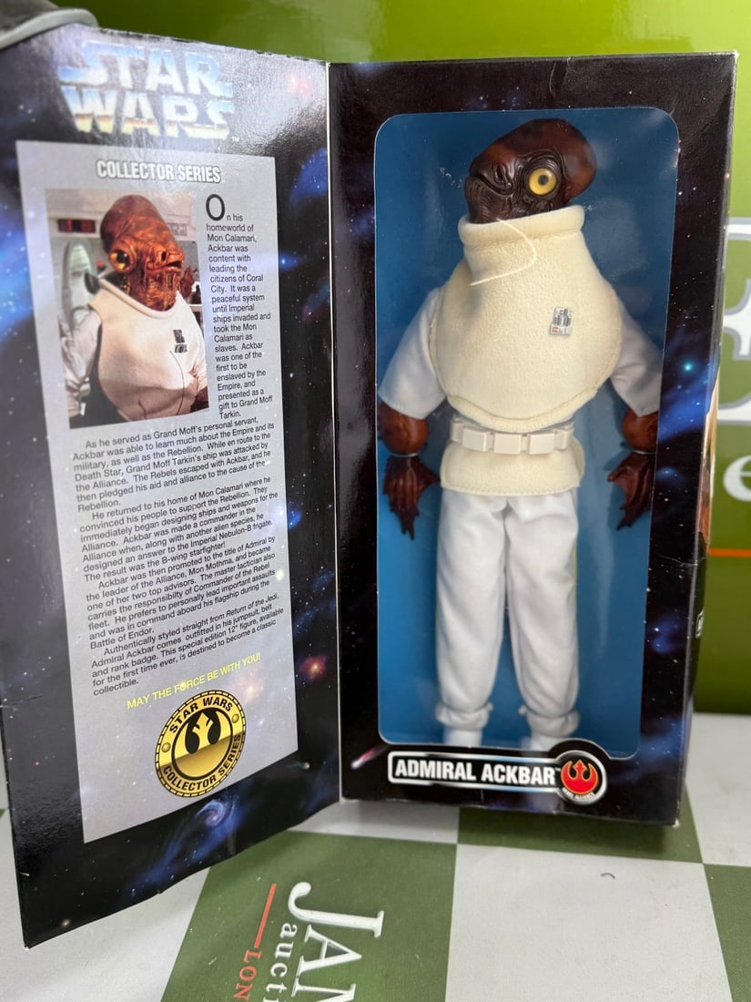 Star Wars Vintage Kenner 12 Collectors Edition Admiral Ackbar Series - 2