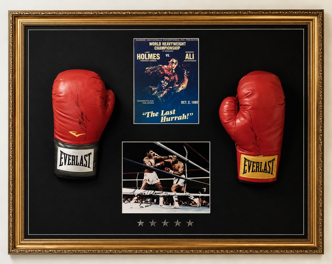 Boxing Interest-Muhammad Ali & Larry Holmes` The Last Hurrah` October 2nd-1980 (1 of 5)