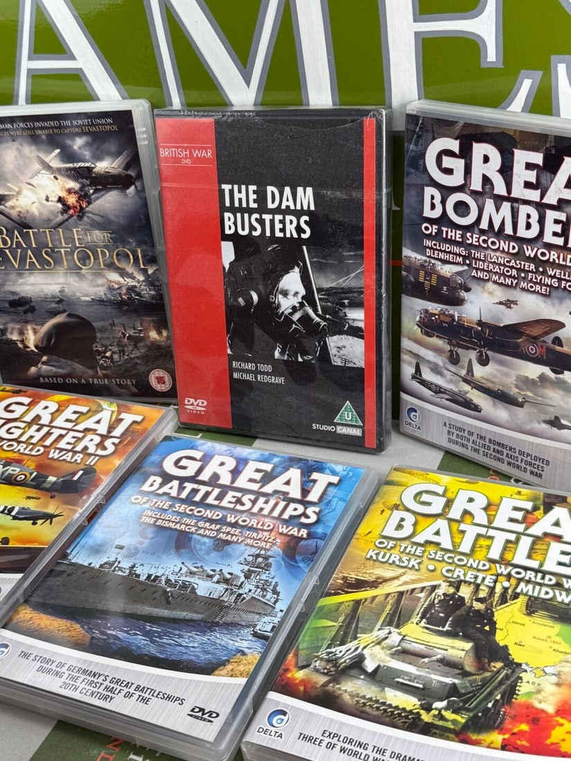Collection Of WWII Dvd`s, Some New. - 3