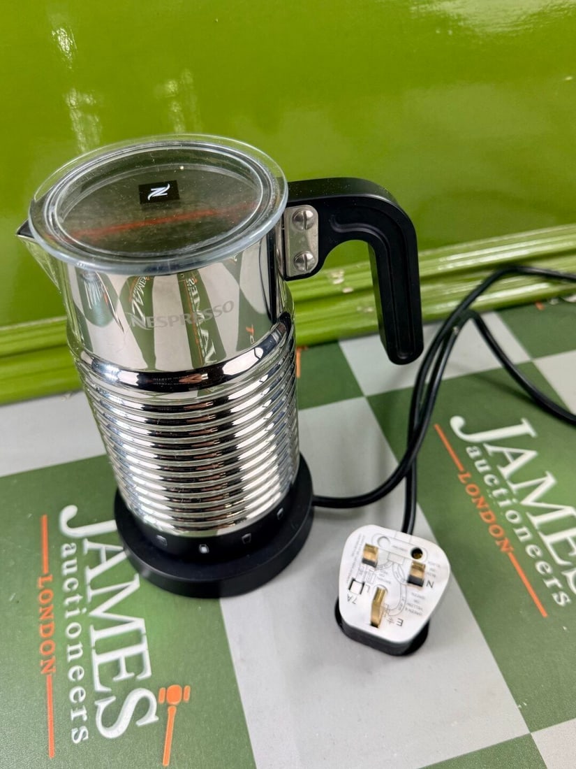 Nespresso Milk Frother/Warmer: Nespresso Milk Frother/Warmer- tested example appears hardly used.