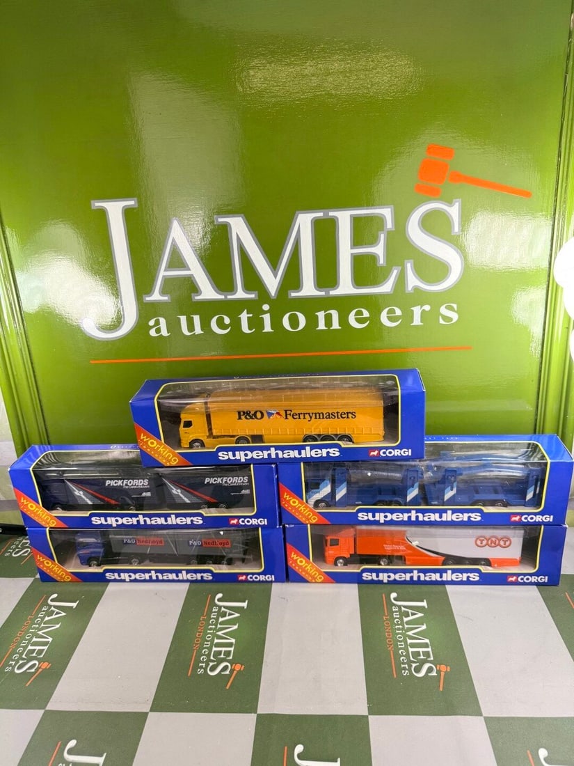 Corgi Collection Of Five Superhaulers 1:50 Scale Commercial Trucks (1 of 6)