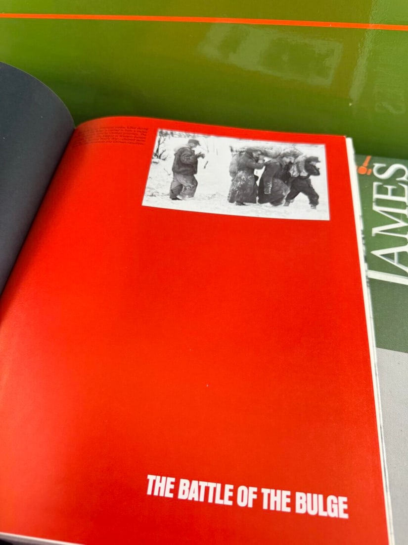 WW II -Battle Of The Bulge Hardback Book - 3