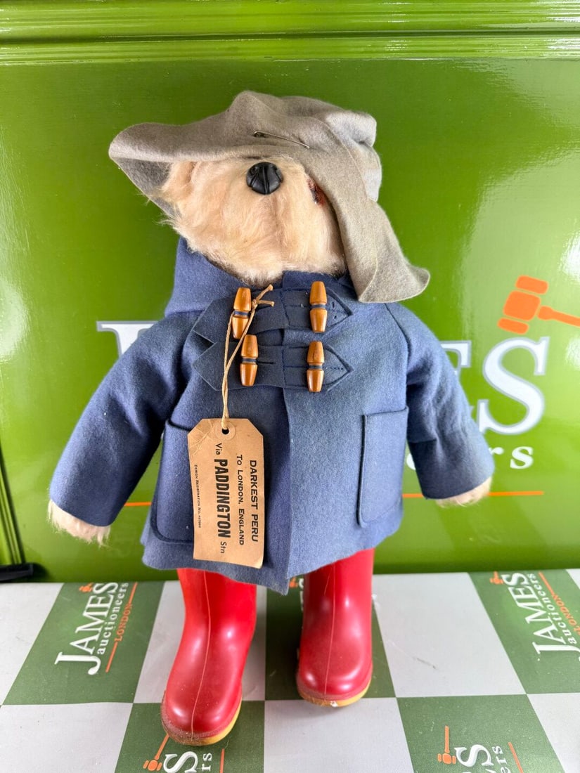 Paddington Bear-Gabrielle Designs-Original 1970s By Shirley Clarksons: Paddington Bear - Gabrielle Designs - An original 1970s Paddington Bear by Shirley Clarkson's Gabrielle Designs of Doncaster This one is the regular size version (approximately 48 cm) and comes with