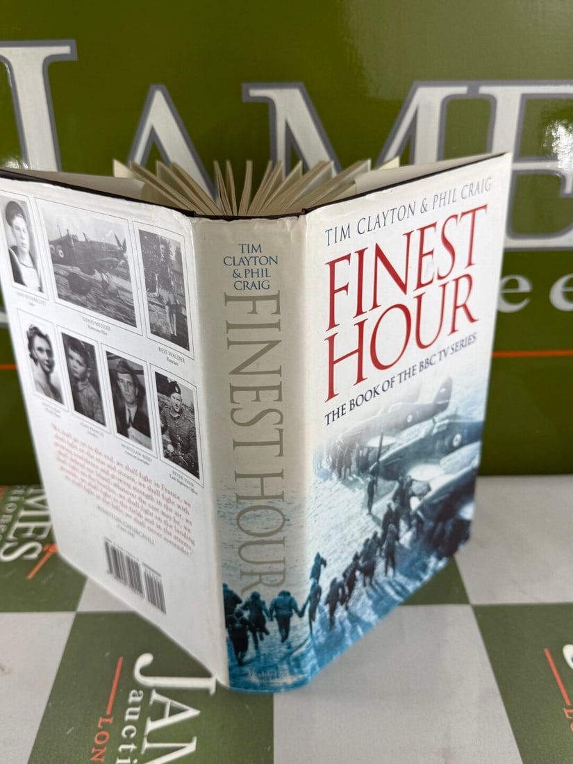 Finest Hour-Tim Clayton Hardback WWII (1 of 2)