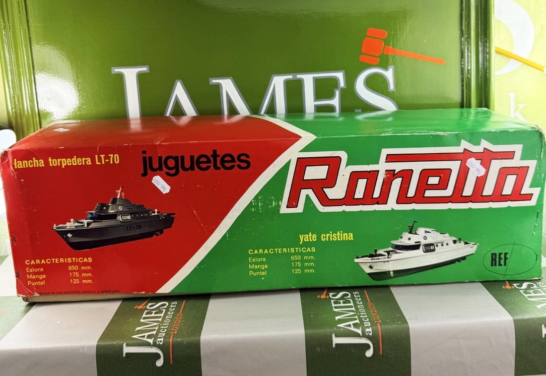 Spanish Ranetta Lancha Torpedera LT-70 battery operated torpedo boat - 7