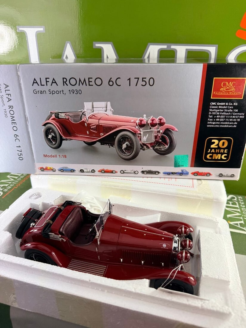 CMC 1:18 Scale M-138 Alfa Romeo 6C 1750 Gran Sport 1930 (1 of 9)