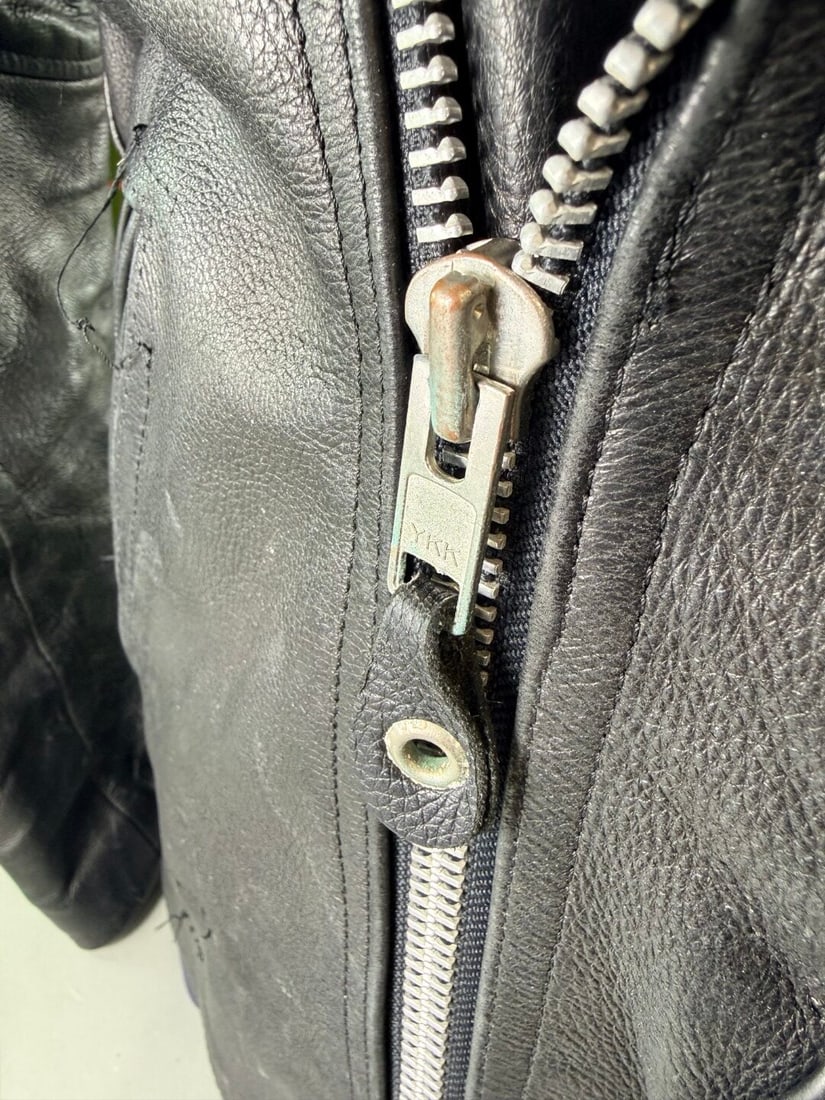 Vintage `T-Birds`Leather Jacket From Grease Stage Production - 7