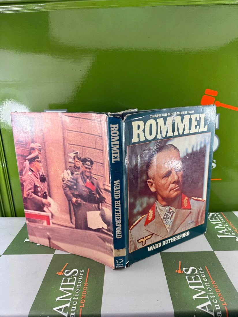 WW II German Army Leader `Rommel` Hardback Pictorial Book (1 of 4)