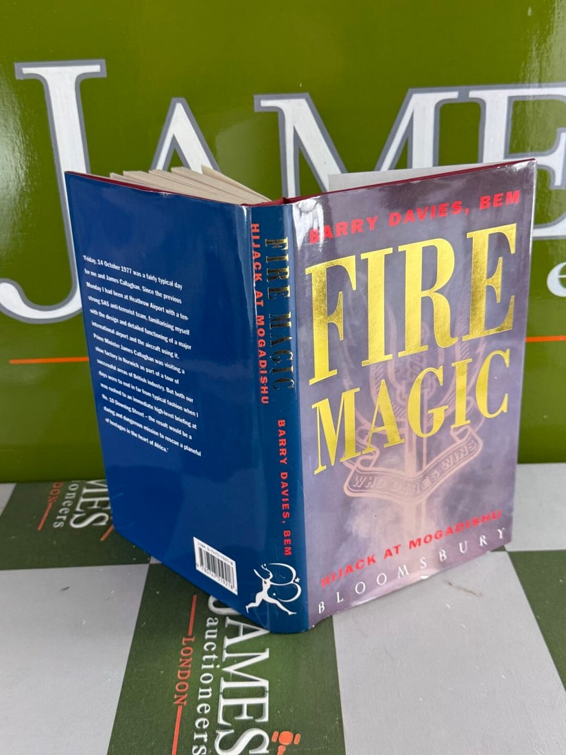 Fire Magic: Hijack at Mogadishu Hardback by Davies, Barry. - 2
