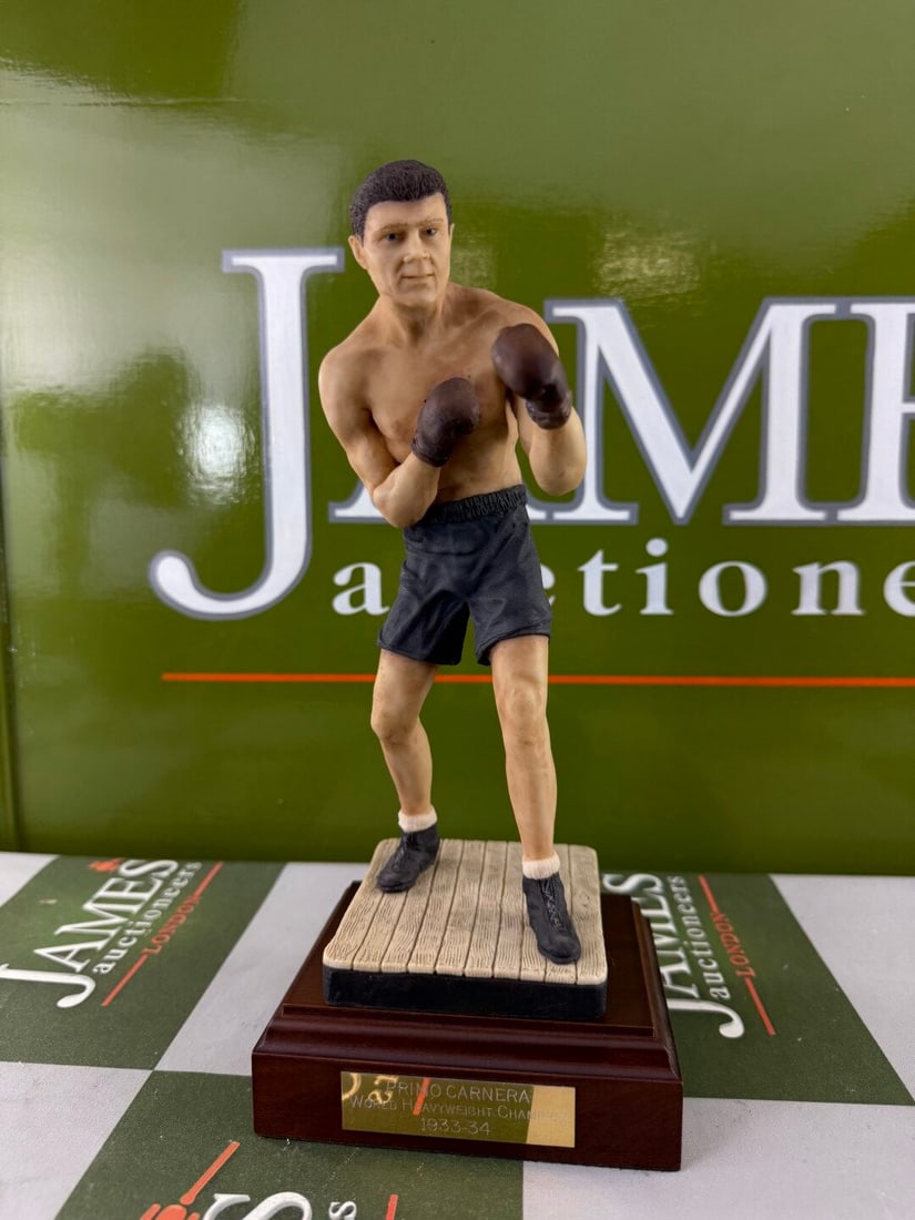 Primo Carnera Heavyweight Boxing Champion The Art Of Sport By Endurance Figurine.: Primo Carnera Heavyweight Boxing Champion The Art Of Sport By Endurance Figurine. Sculpted by Daniel Lovatt