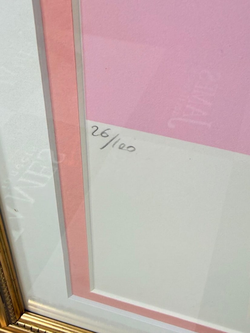 Andy Warhol-(1928-1987) Apple Mac Numbered Lithograph #26/100 - 3