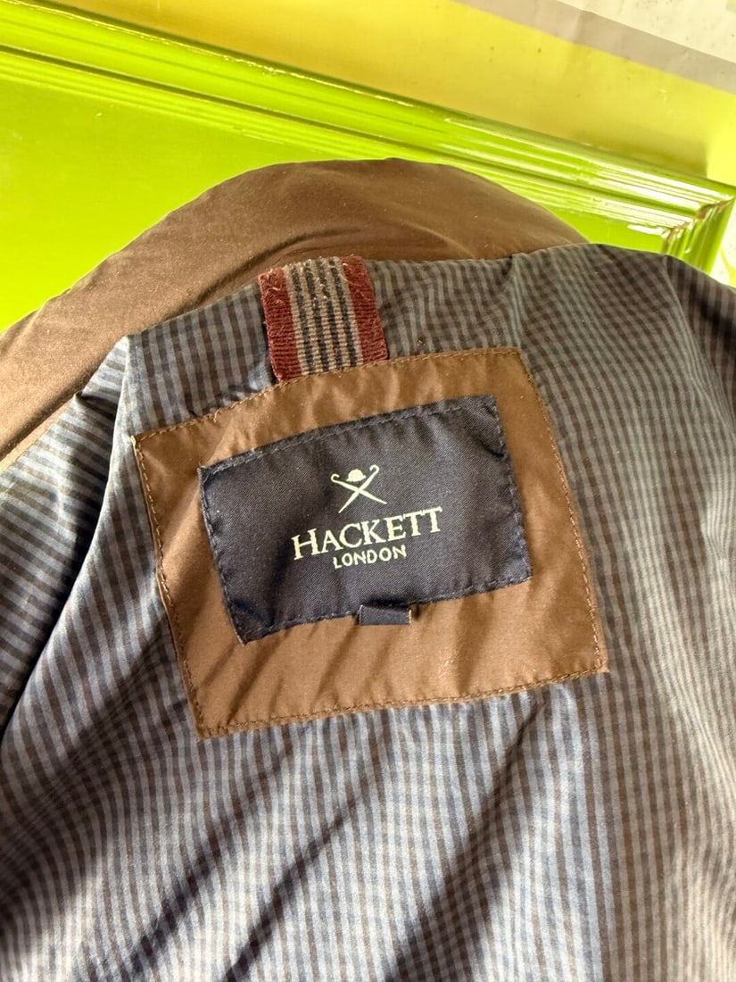 Hackett London-Classic Bronze Designer Under Jacket Sports Gillet - 3
