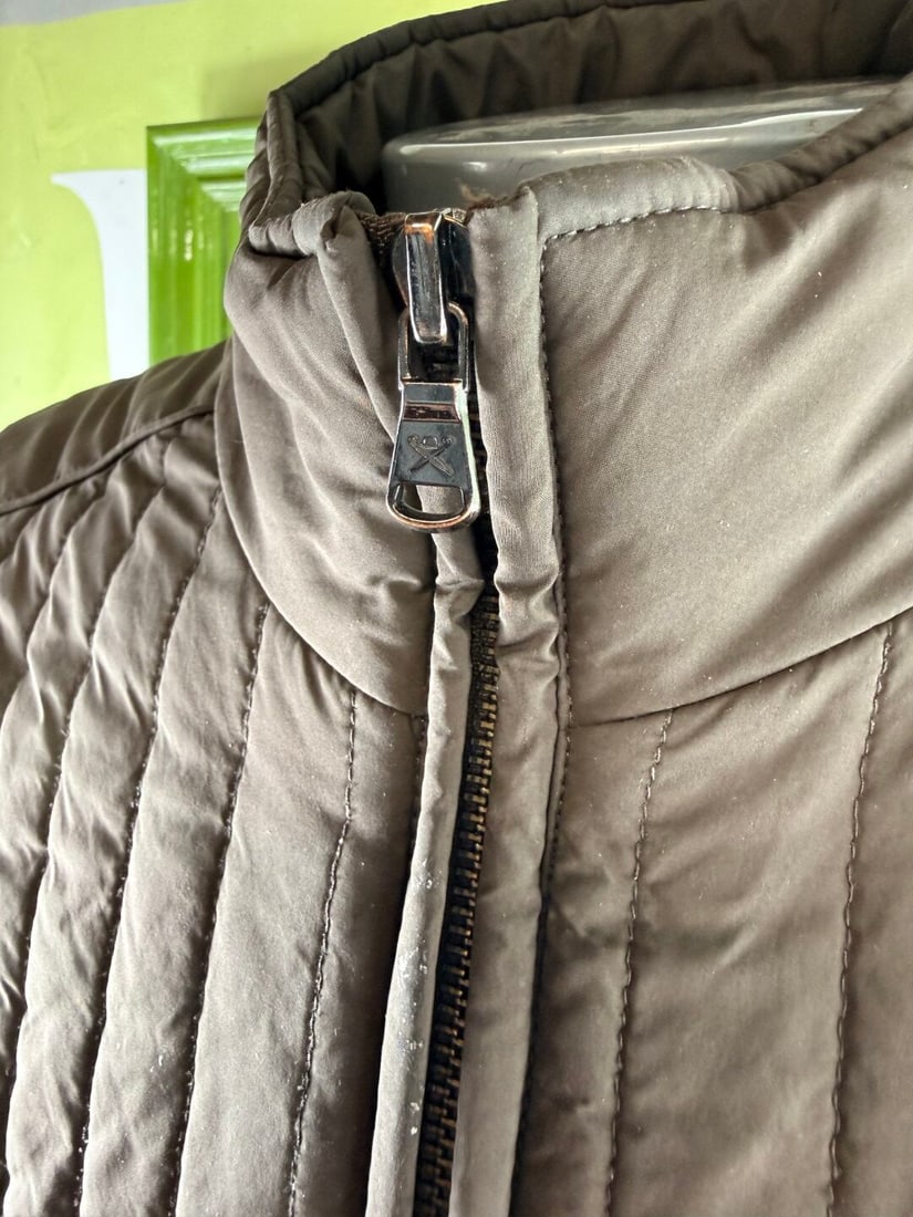 Hackett London-Classic Bronze Designer Under Jacket Sports Gillet - 5
