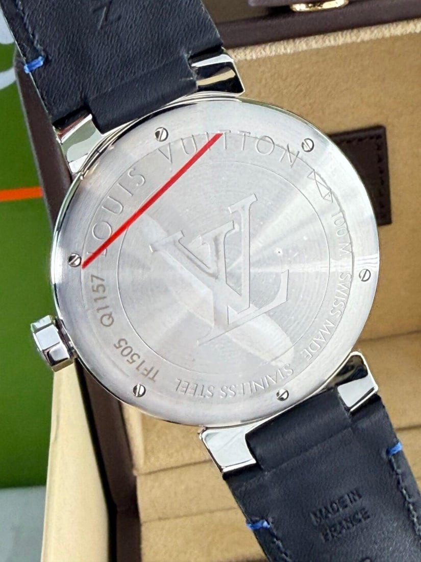Louis Vuitton Paris Q11570 Tambour Edition Automatic Watch Rrp GBP 3995 - 11