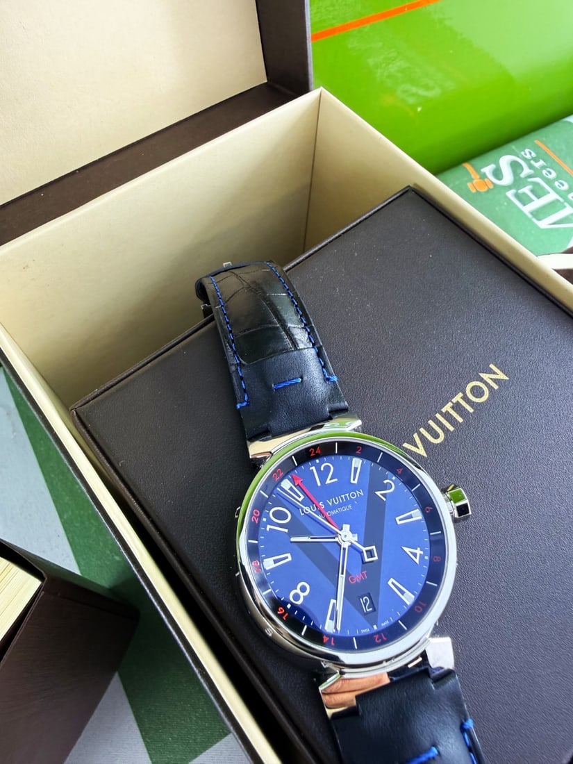 Louis Vuitton Paris Q11570 Tambour Edition Automatic Watch Rrp GBP 3995 - 13