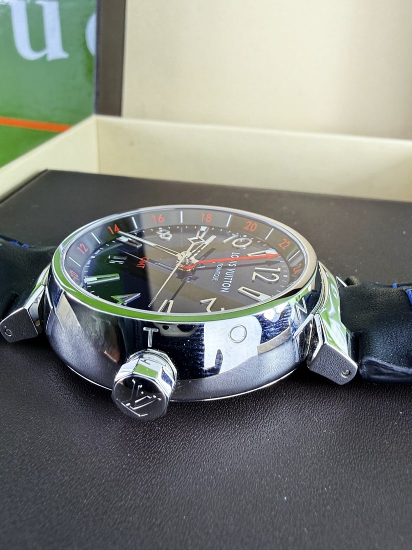 Louis Vuitton Paris Q11570 Tambour Edition Automatic Watch Rrp GBP 3995 - 14