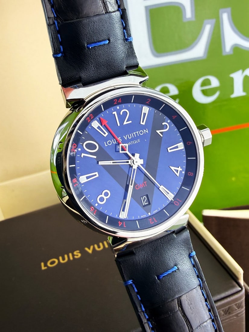 Louis Vuitton Paris Q11570 Tambour Edition Automatic Watch Rrp GBP 3995 - 15