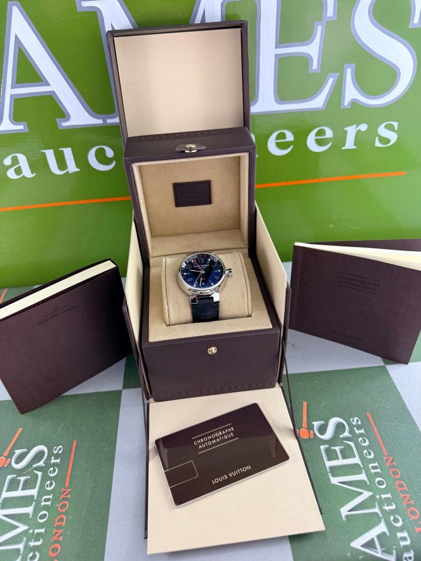 Louis Vuitton Paris Q11570 Tambour Edition Automatic Watch Rrp GBP 3995 - 2
