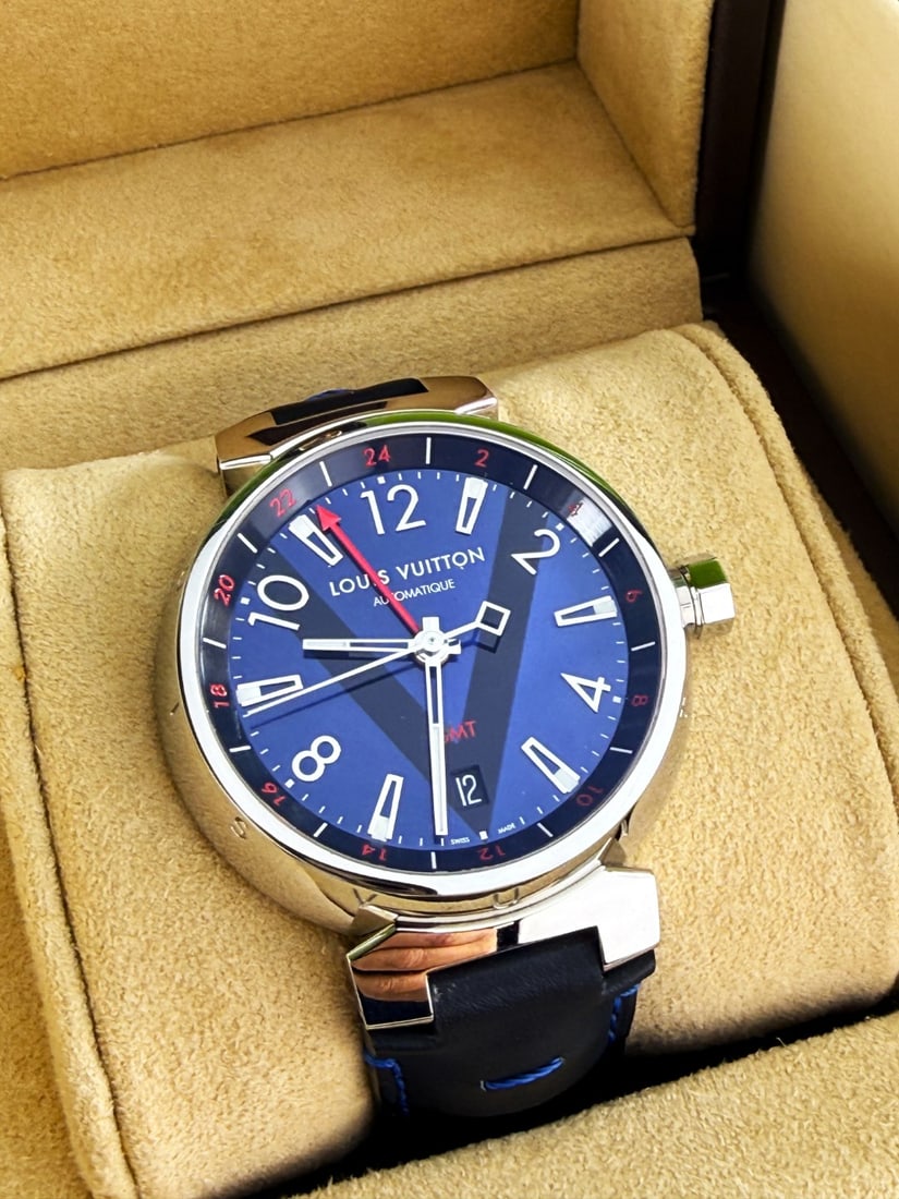Louis Vuitton Paris Q11570 Tambour Edition Automatic Watch Rrp GBP 3995 - 4