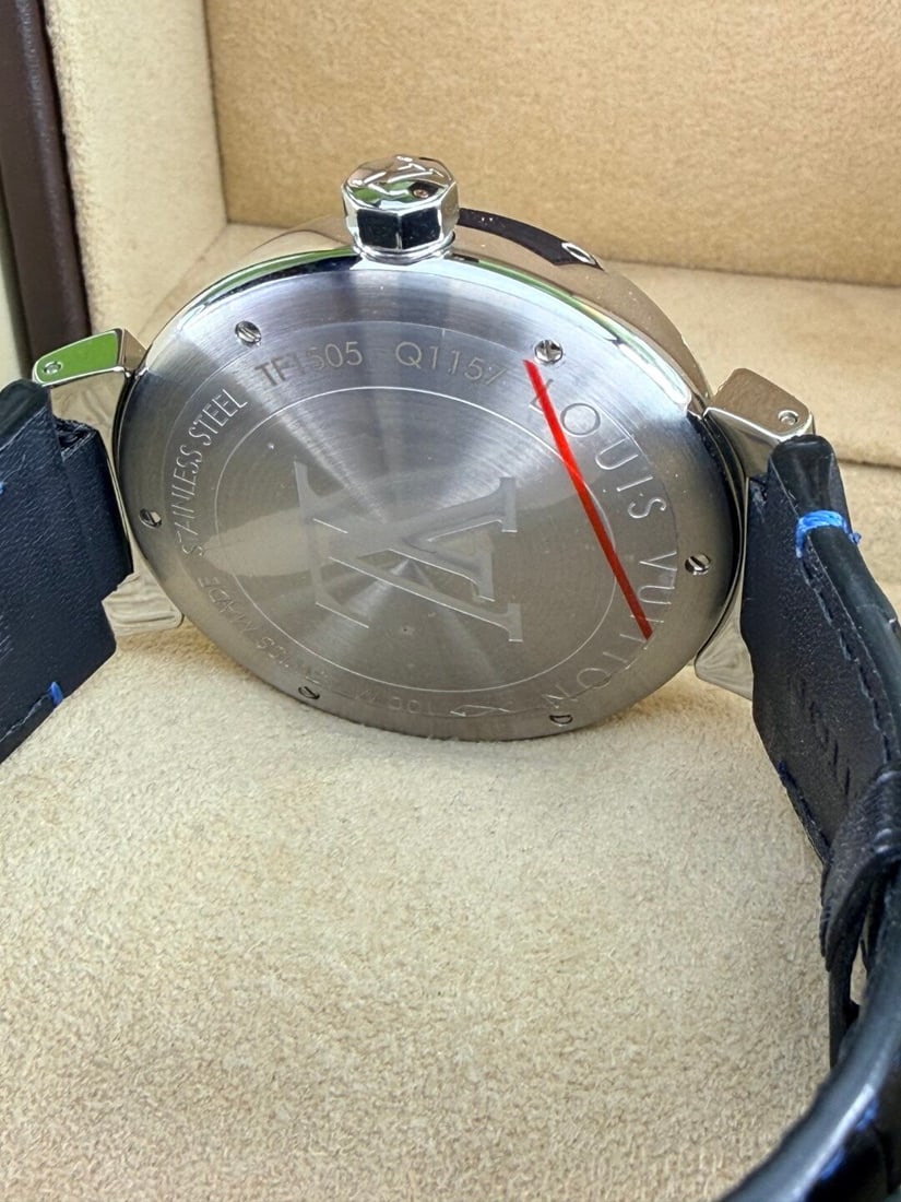 Louis Vuitton Paris Q11570 Tambour Edition Automatic Watch Rrp GBP 3995 - 7