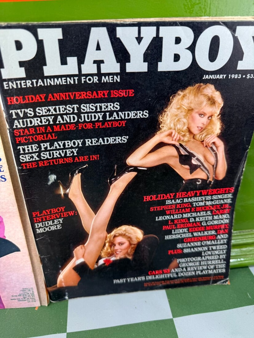 Playboy Adult Collectable Magazines#3 - 4