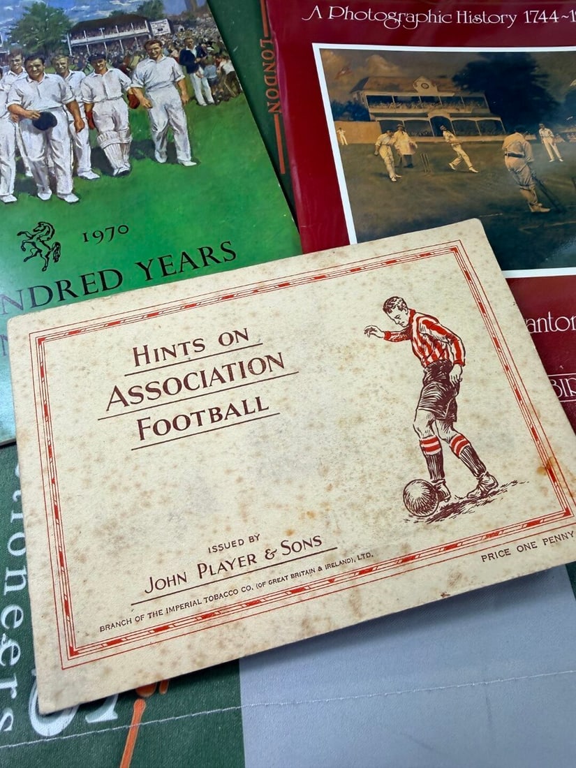Vintage Kent County Cricket Memorabilia & Football Collection Book. - 6