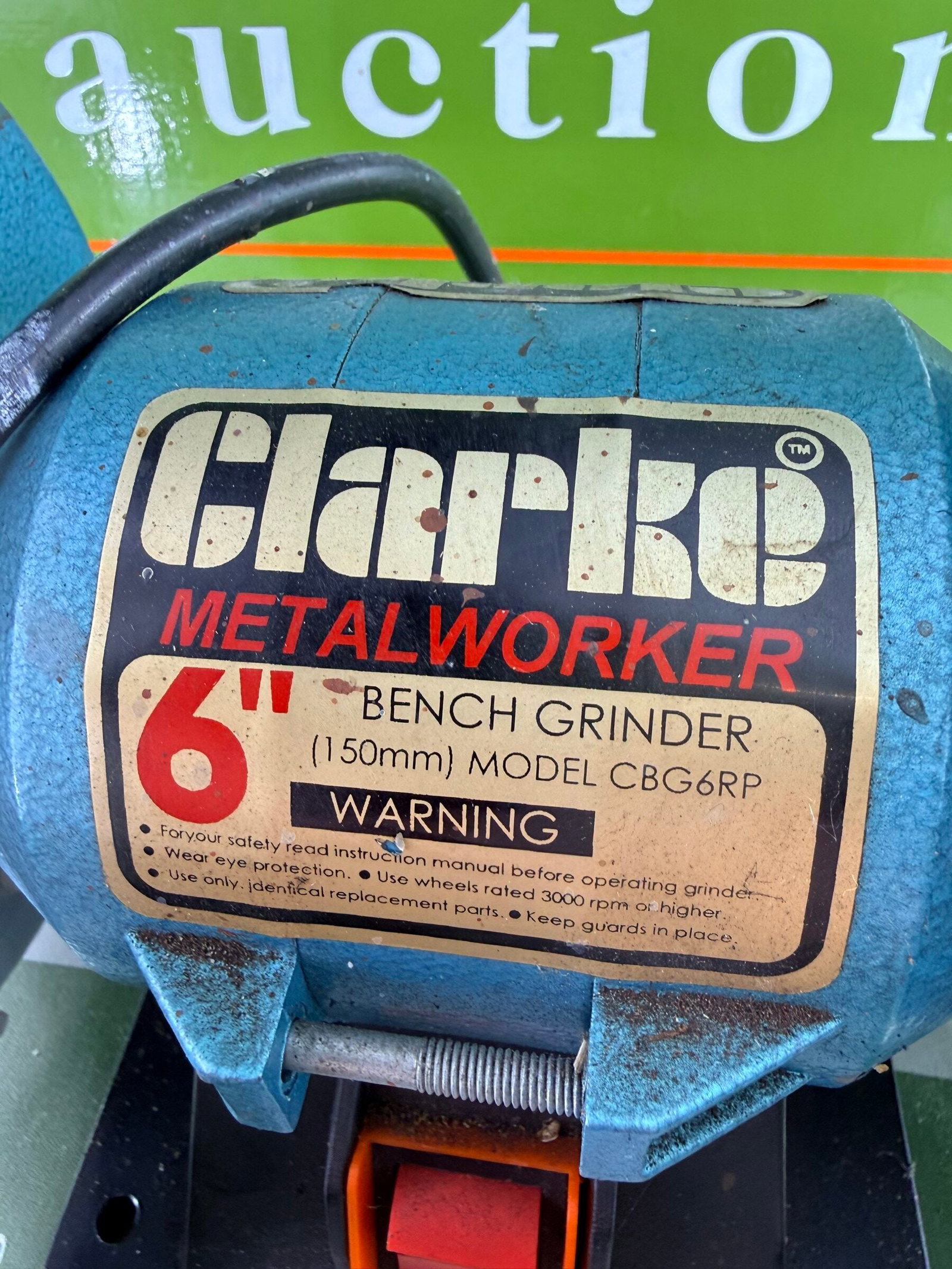 Clarke Table Top 6 Inch Grinder - 3