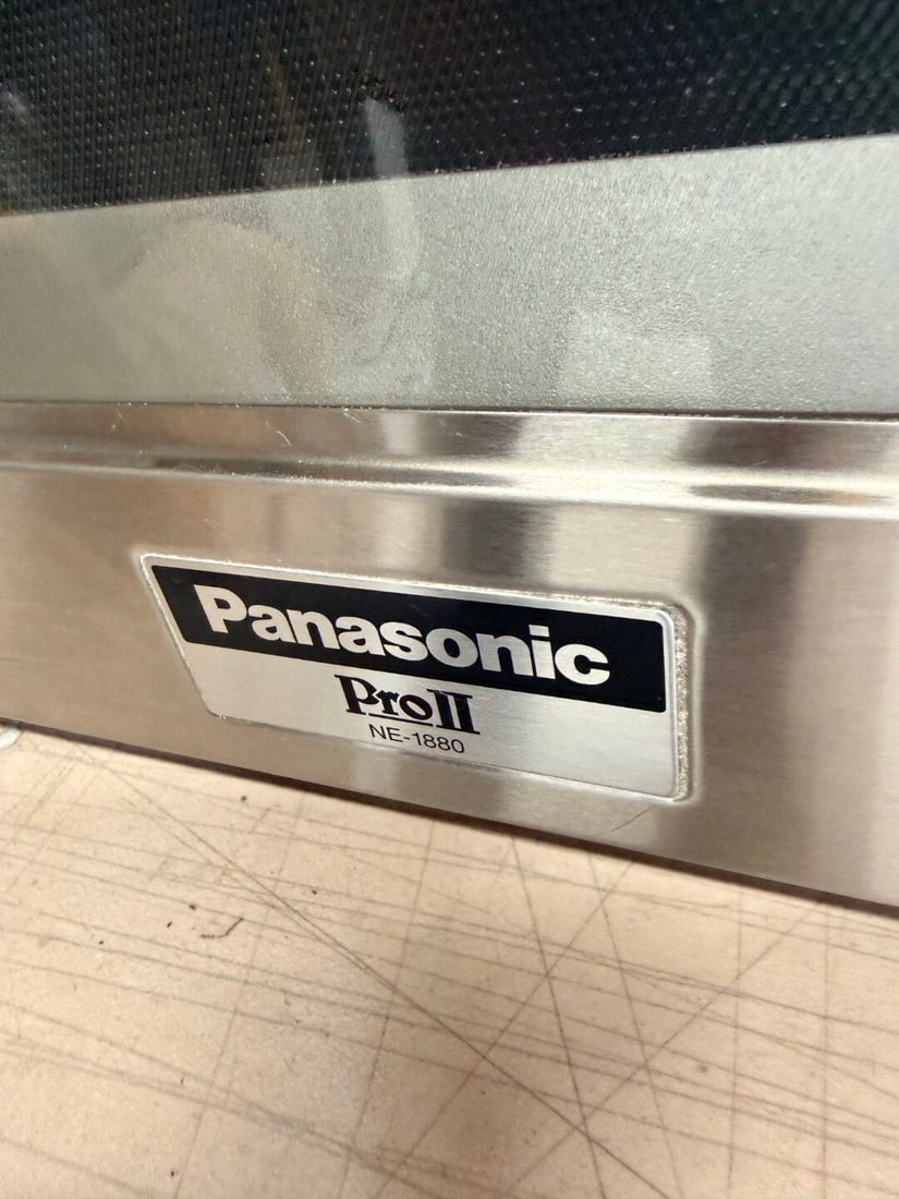 Panasonic Pro11 Model NE-1880 Commercial Microwave Oven RRp GBP 4k - 5