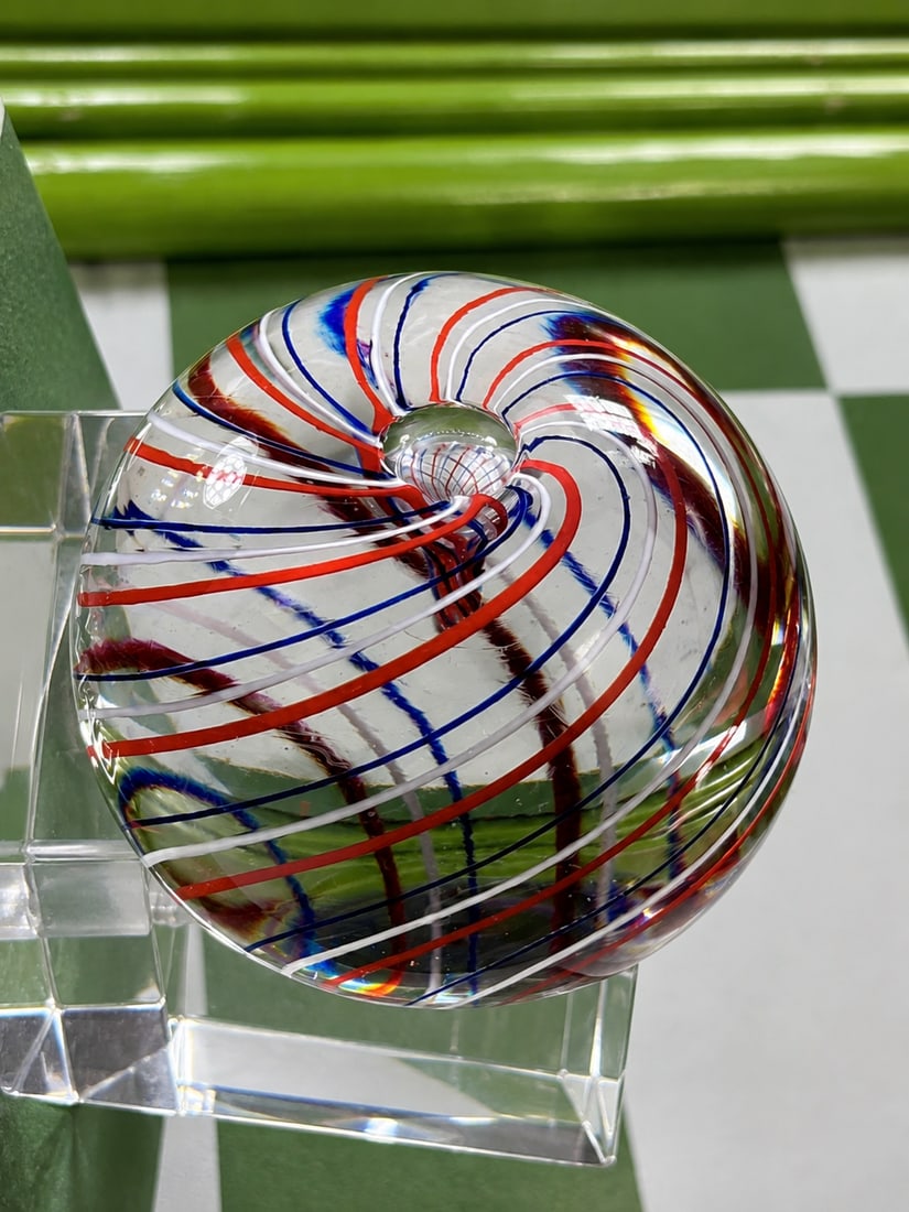 Vintage Glass Paperweight (1 of 3)