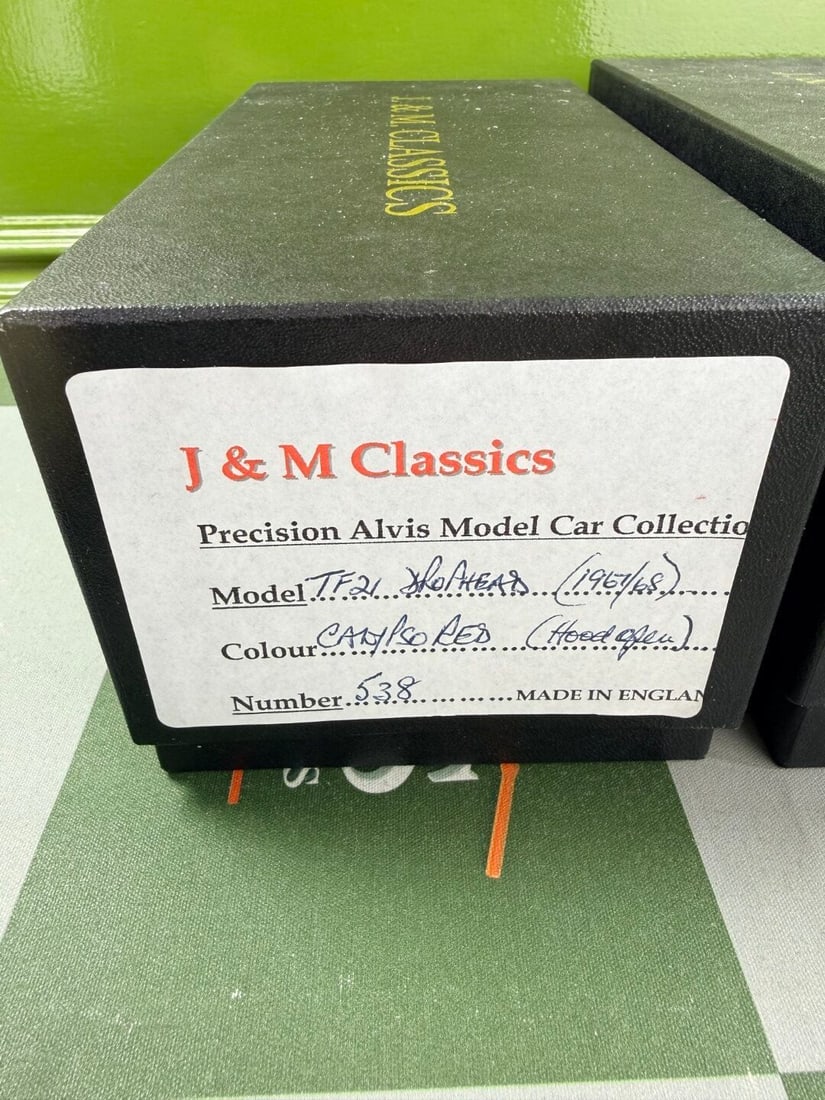 J & M Classics 1:43 Scale-TF21 Drophead & Alvis Ta14 Saloon #30 - 2