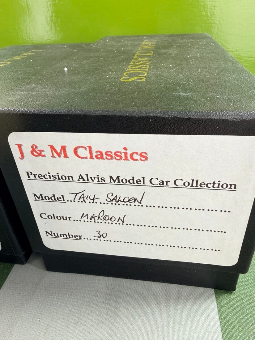 J & M Classics 1:43 Scale-TF21 Drophead & Alvis Ta14 Saloon #30 - 3